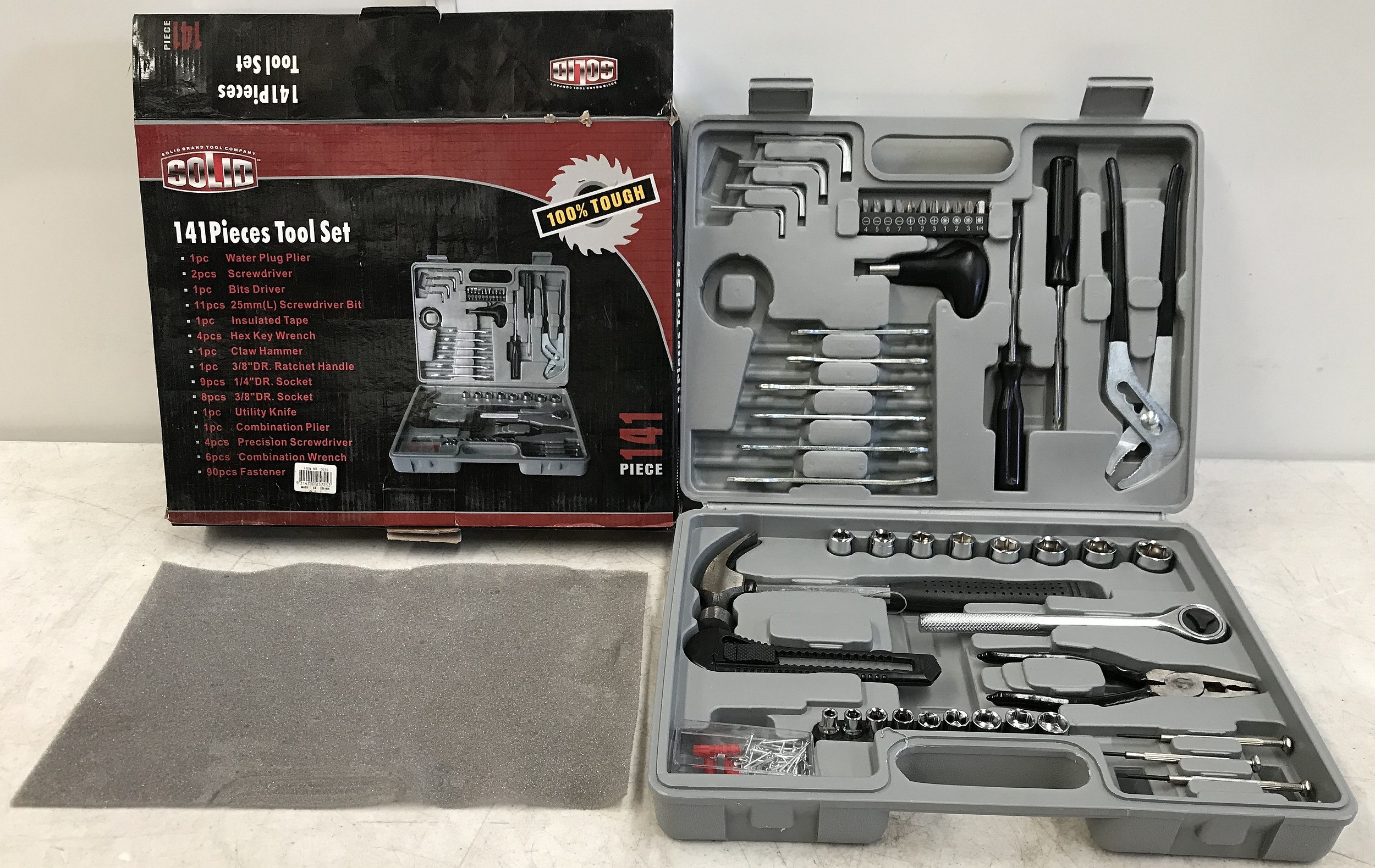 Solid 141 Piece Tool Set - Lot 1130047 | ALLBIDS