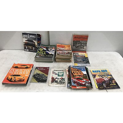 Collection Of Automotive Themed Magazines