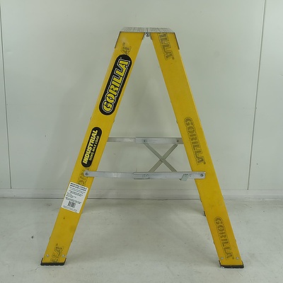 Gorilla Foldable Industrial Double-sided Step Ladder