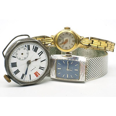 Titus and Waltham Ladies Watches and a Monogrammed Ladies Fob Watch Dated 1926