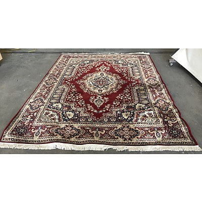 Persian Style Machine Made Floor Rug