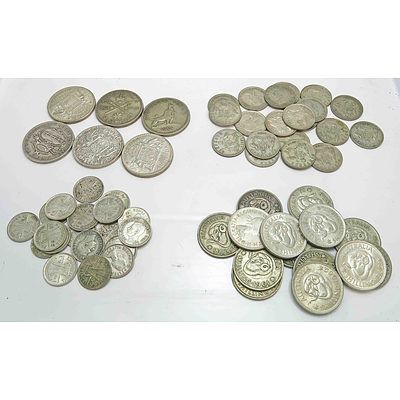 Australia Collection Of Silver Coins