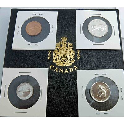 Canada Proof Coins (X4)