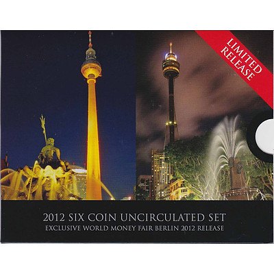 Australia 2012 Berlin Money Fair Uncirculated Set