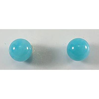 Tiffany Sterling Silver Turquoise Earrings