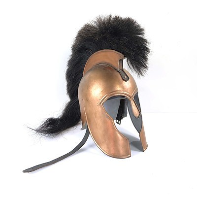 Modern Spartan Style Helmet