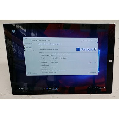 Microsoft Surface (1631) Pro 3 12-Inch 128GB Core i5 (4300U) 1.90GHz 2-in-1 Detachable Laptop