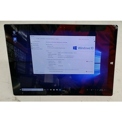 Microsoft Surface (1631) Pro 3 12-Inch 128GB Core i5 (4300U) 1.90GHz 2-in-1 Detachable Laptop