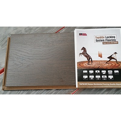 First Class Wood Flooring Co. Denver Wenge Laminate Flooring - 7.8012 Square Meters - Brand New