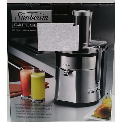 Sunbeam Cafe Series 1250 Watt Juice Extractor - New