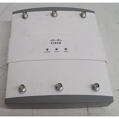 Cisco Aironet (AIR-LAP1252AG-N-K9 V03) LWAPP Access Points - Lot of Eight