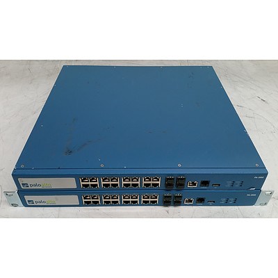 Palo Alto Networks (PA-2050) Firewall Security Appliance - Lot of Two