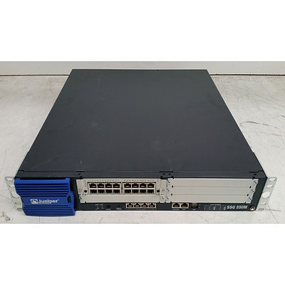 Juniper Networks (SSG-550M-SH) SSG 550M Secure Services Gateway Security Appliance
