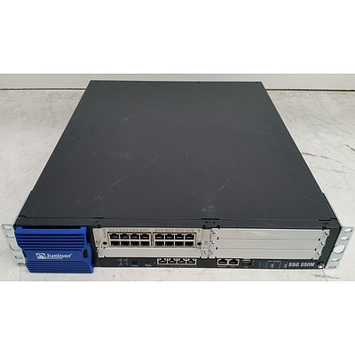 Juniper Networks (SSG-550M-SH) SSG 550M Secure Services Gateway Security Appliance