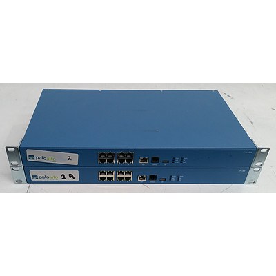 Palo Alto Networks (PA-500) Firewall Security Appliance - Lot of Two
