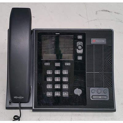 Polycom (2201-15942-001) CX600 IP Office Phones - Lot of 14