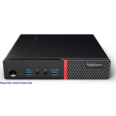 Lenovo ThinkCentre M600 Celeron CPU (N3010) 1.04GHz Tiny Form Factor Thin Client Computer - Lot of Two *BRAND NEW