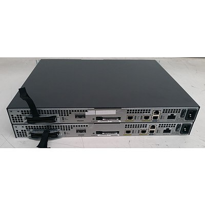 Cisco Systems (VG224 V03) Analog Voice Gateway - Lot of Two