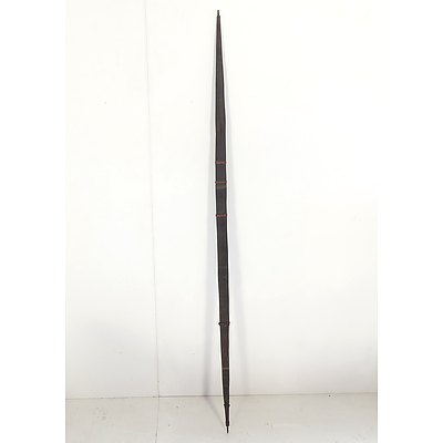 New Guinea Tribal Bow and Arrows
