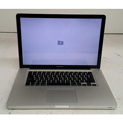 Apple (A1286) 15-Inch Core i7 (2720QM) 2.20GHz MacBook Pro