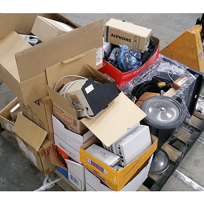 Bulk Pallet Lot Of Assorted Electrical Items