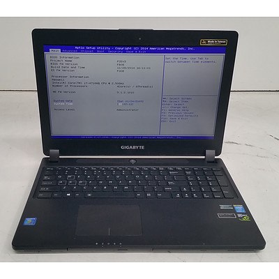 Gigabyte (P35) 15-Inch Core i7 (4710HQ) 2.50GHz Laptop