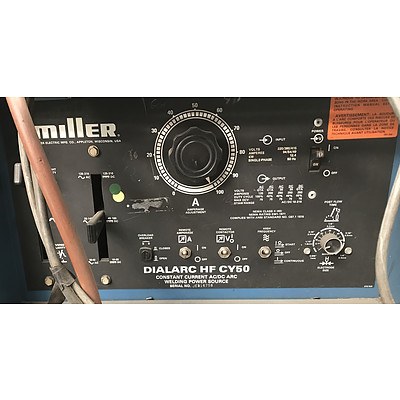 Miller DialArc HF CY50 Constant Current AC/DC Arc Welder