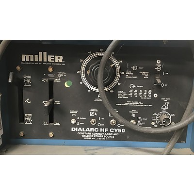 Miller DialArc HF CY50 Constant Current AC/DC Arc Welder