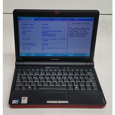 Lenovo ideapad S10e 10-Inch Intel Atom CPU (N270) 1.60GHz Netbook