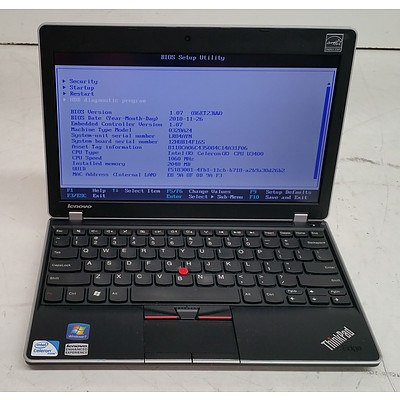 Lenovo ThinkPad Edge 11-Inch Intel Celeron CPU (U3400) 1.06GHz Laptop