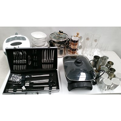 Selection of Household Kitchen Items