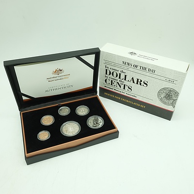 RAM In Come the Dollars, In Come the Cents 2016 Six-Coin Uncirculated Set