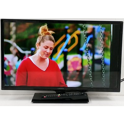 Linden 24" LCD Television With Built in DVD Player