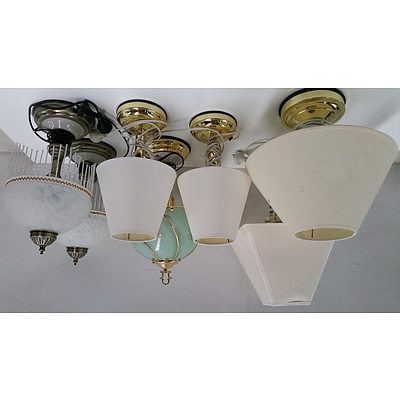 Table Lamps - Lot of Six