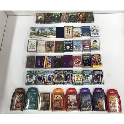 Bulk Lot Of Playing Cards