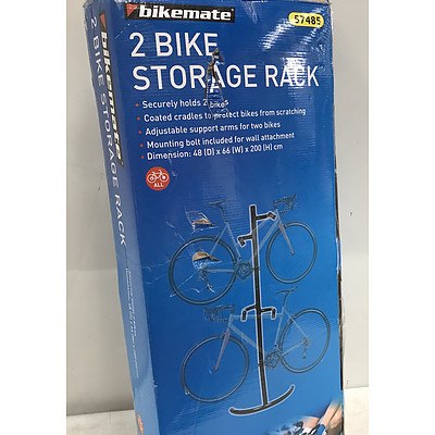 Gazebo Frame & Bikemate 2 Bike Storage Rack