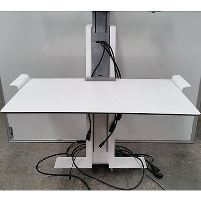 Dual Monitor Monitor Stand With Platform