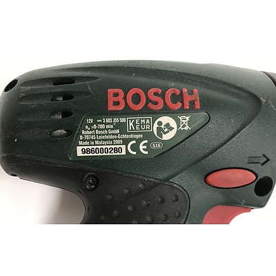Two Bosch Drills