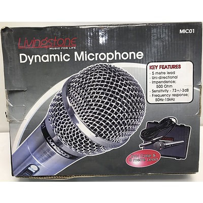 Livingstone Dynamic Microphone