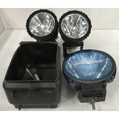 Spotlights And Battery Protector