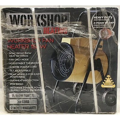 15KW Workshop Fan Heater