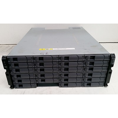 NetApp (NAJ-0801) 24-Bay Hard Drive Array w/ 13.8TB of Total Storage