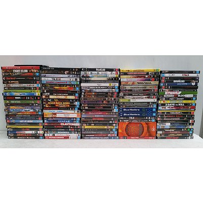 Large Lot of Assorted DVD's Including; Star Wars The Last Jedi, Gravity, Ghost Rider, Taken 3, MIB3, James Camerons Avatar, Terminator Genisys and More