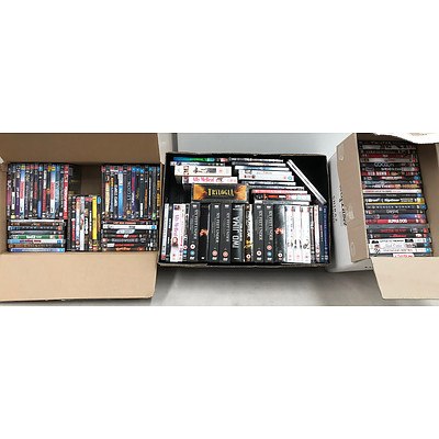 Large Lot of DVD's & TV Series