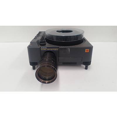 2x Kodak Carousel S-AV 2050 & 1x Kodak Ektapro 9010 Slide Projectors