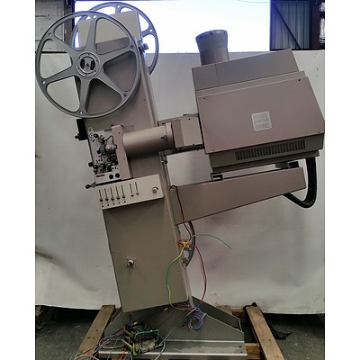 Kinoton FP 28 Cinema Film Projector(35mm/16mm Combo) With IREM 415 Volt Power Supply