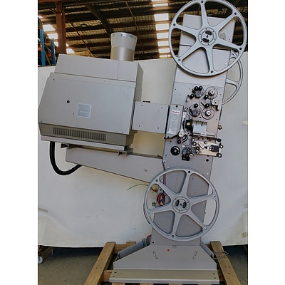 Kinoton FP 28 Cinema Film Projector(35mm/16mm Combo) With IREM 415 Volt Power Supply