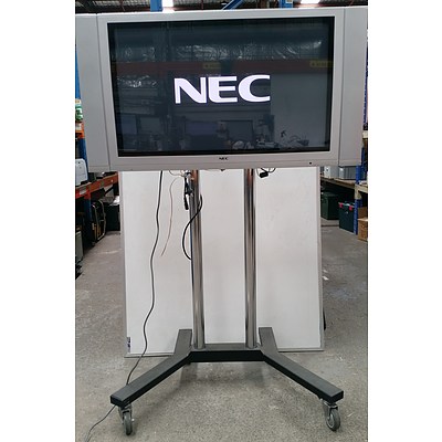 NEC 40 Inch LCD Television With Mobile Stand