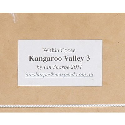 Ian Sharpe (1949-) Within Cooee Kangaroo Valley 3 2011, Oil on Board