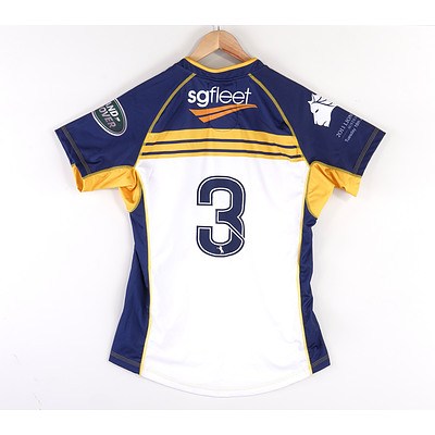 #3 - Special Edition Signed Brumbies v Lions Playing Jersey, Signed by Ruan Smith